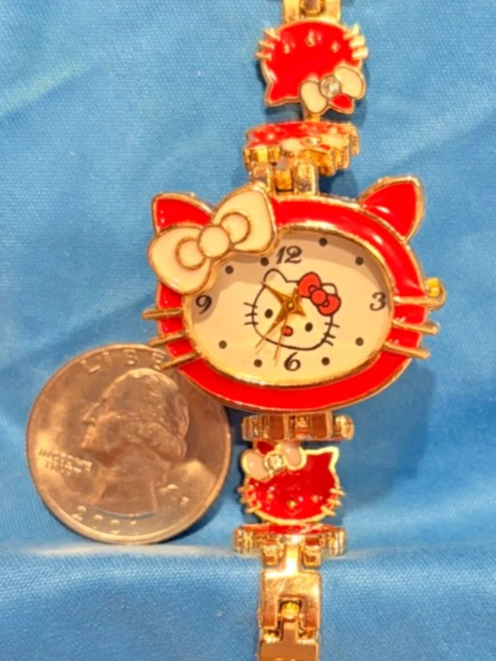 Hello Kitty Watch - New, Red Color, 8” #206500713669